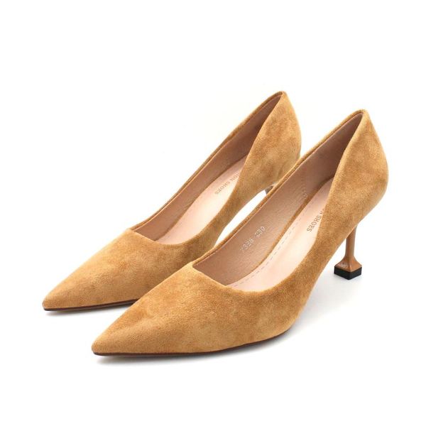 dress shoes fashion suede gold metal ornament high heel pumps women's pointed toe elegant stilettos party wedding basic, Black
dress shoes fashion suede gold metal ornament high heel pumps women's pointed toe elegant stilettos party wedding basic, Black