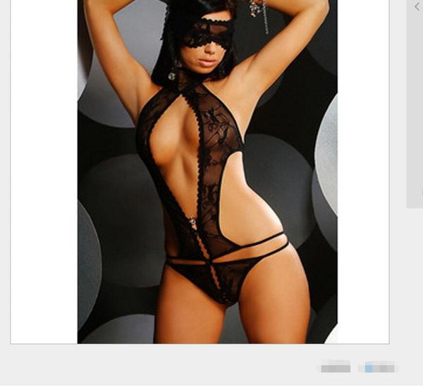 2020 european and american color matching suit uniform temptation hollow suit underwear, Black;white
2020 european and american color matching suit uniform temptation hollow suit underwear, Black;white