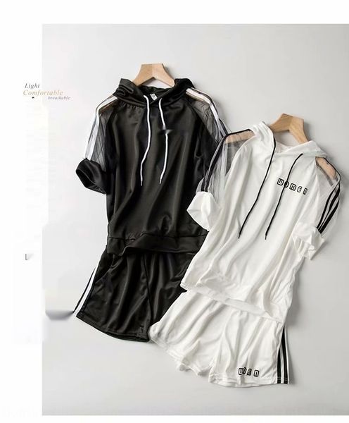 81km-9403 women's clothing 2020 summer new yoga fitness hooded t-shirt and shorts t-shirt shorts sports suit oizdc, Gray
81km-9403 women's clothing 2020 summer new yoga fitness hooded t-shirt and shorts t-shirt shorts sports suit oizdc, Gray
