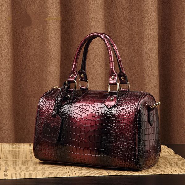 boston bag genuine leather women bag\handbag crocodile pattern lady tote pillow bag cowhide big shoulder bags crossbody big
boston bag genuine leather women bag\handbag crocodile pattern lady tote pillow bag cowhide big shoulder bags crossbody big