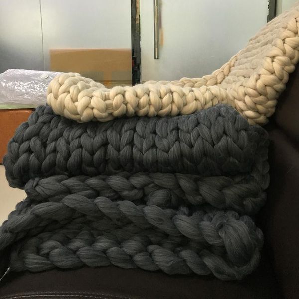 dropshipping merino wool chunky knitted blanket winter thick yarn bulky knitting blankets handmade large big sofa bed blanket
dropshipping merino wool chunky knitted blanket winter thick yarn bulky knitting blankets handmade large big sofa bed blanket