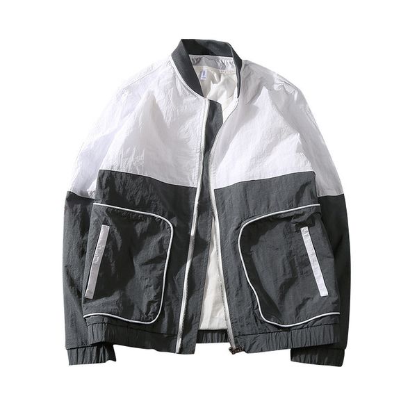 new 2019 fashion splice jacket men brand new spring and summer slim fit mens casual varsity jackets and coats plus size 3xl, Black;brown
new 2019 fashion splice jacket men brand new spring and summer slim fit mens casual varsity jackets and coats plus size 3xl, Black;brown