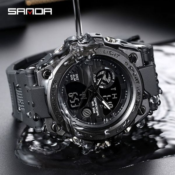 sand sport digital watches army brand led wristwatch dual display male watch for men quartz clock waterproof hours, Slivery;brown
sand sport digital watches army brand led wristwatch dual display male watch for men quartz clock waterproof hours, Slivery;brown