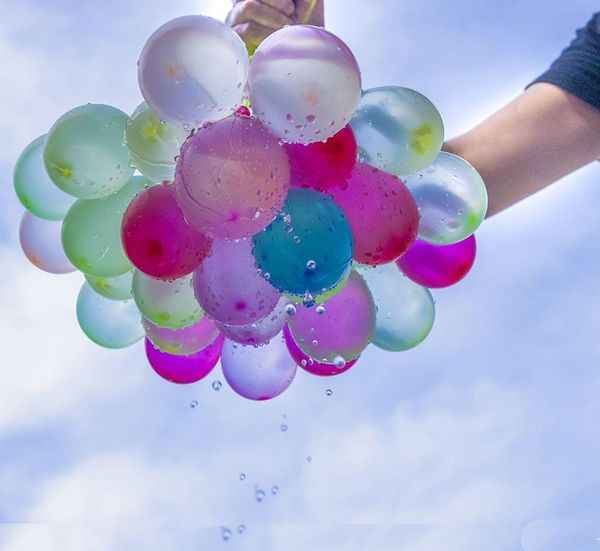111pcs/set summer colorful water balloon children beach party outdoor toy water bomb balloon shooting game children gag gifts
111pcs/set summer colorful water balloon children beach party outdoor toy water bomb balloon shooting game children gag gifts