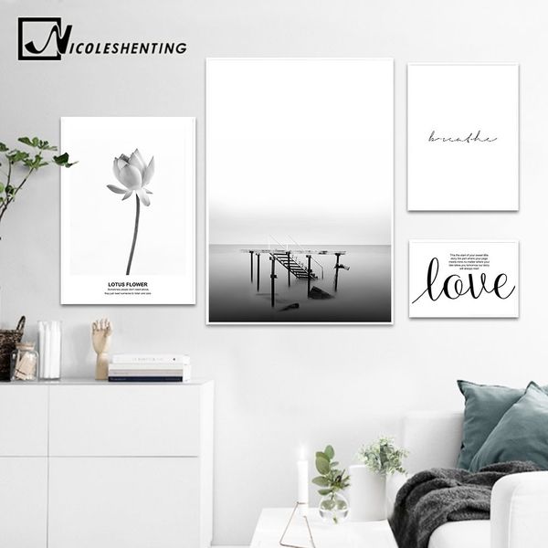 lotus flower motivational wall art canvas posters and prints black white sea dock landscape nordic decoration decorative picture
lotus flower motivational wall art canvas posters and prints black white sea dock landscape nordic decoration decorative picture