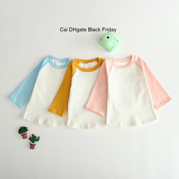 new baby boys girls t-shirts spring autumn kids clothes children cotton long sleeve o-neck bottoming t shirt infant toddler
new baby boys girls t-shirts spring autumn kids clothes children cotton long sleeve o-neck bottoming t shirt infant toddler