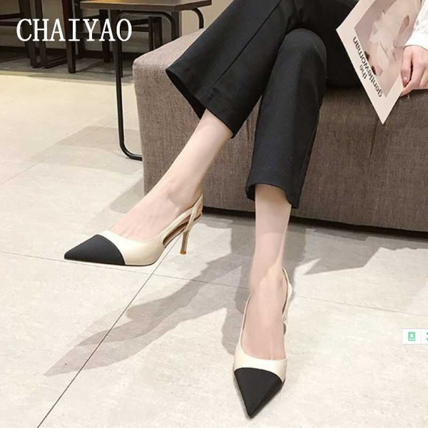high heel women's sandals 2020 new summer ladies mixed colors slip-on female shoes fashion pu leather thin heels women footwear, Black
high heel women's sandals 2020 new summer ladies mixed colors slip-on female shoes fashion pu leather thin heels women footwear, Black