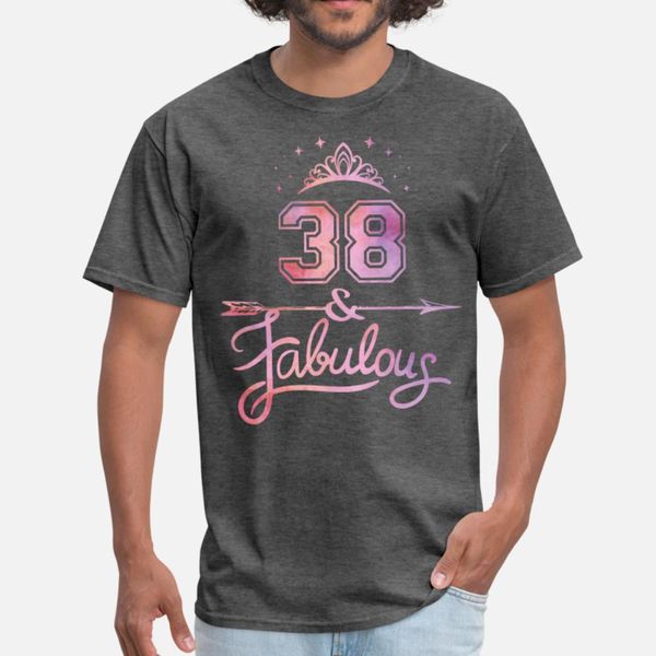 women 38 years old and fabulous happy 38th t shirt men customize 100% cotton s-xxxl clothes crazy building summer novelty shirt, White;black
women 38 years old and fabulous happy 38th t shirt men customize 100% cotton s-xxxl clothes crazy building summer novelty shirt, White;black