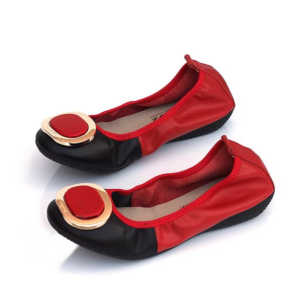 2020 spring new style women ballet flats genuine leather shallow mouth lady loafers shoes round toe comfortable flat women shoes, Black
2020 spring new style women ballet flats genuine leather shallow mouth lady loafers shoes round toe comfortable flat women shoes, Black