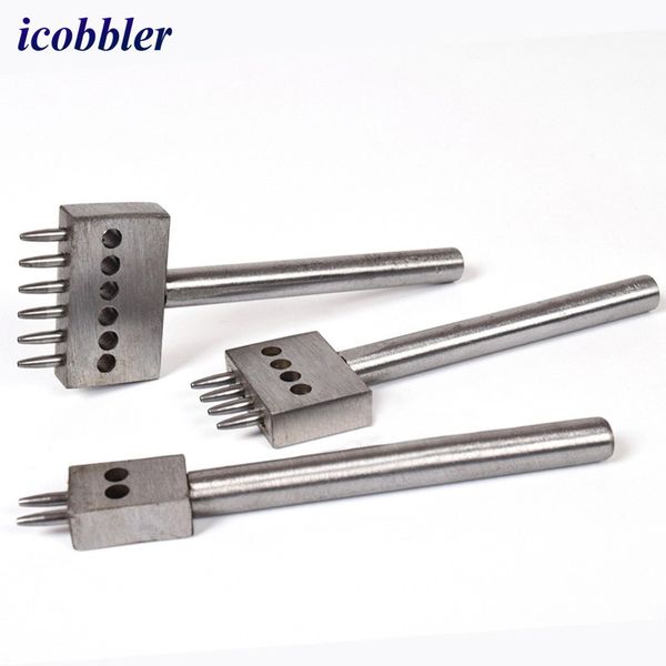 leather craft kit diy steel diamond lace stitching chisel perforation punching tool, 3 pieces/set 4, 5, 6 mm hole spacing
leather craft kit diy steel diamond lace stitching chisel perforation punching tool, 3 pieces/set 4, 5, 6 mm hole spacing