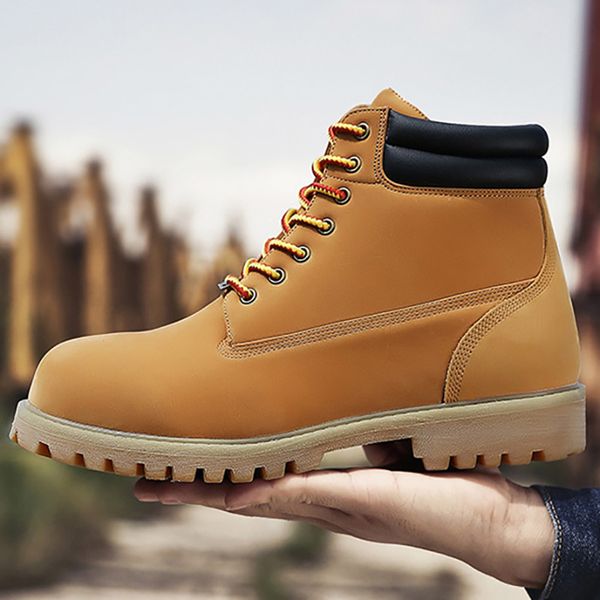 kk01 super code eu39-49 classic leather yellow black outdoor hiking climbing mid-calf martin boots shoes for man
kk01 super code eu39-49 classic leather yellow black outdoor hiking climbing mid-calf martin boots shoes for man
