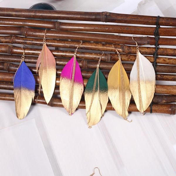 dangle & chandelier 2021 ethnic bohemian chain two fluorescent feather earrings vintage long earring for women charm jewellery, Silver
dangle & chandelier 2021 ethnic bohemian chain two fluorescent feather earrings vintage long earring for women charm jewellery, Silver