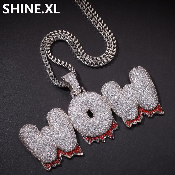 Hip Hop Custom Name Bubble Letter Gold Silver Color Plated New Style Iced Out Micro Paved CZ Stone Necklace for Men Women
Hip Hop Custom Name Bubble Letter Gold Silver Color Plated New Style Iced Out Micro Paved CZ Stone Necklace for Men Women