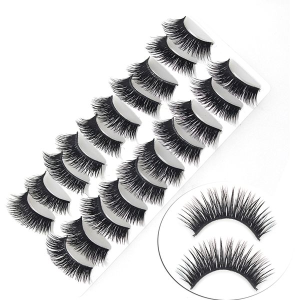 2020 new 10 pairs of 3d thick double eyelashes soft false eyelash makeup eyelash extension tool
2020 new 10 pairs of 3d thick double eyelashes soft false eyelash makeup eyelash extension tool