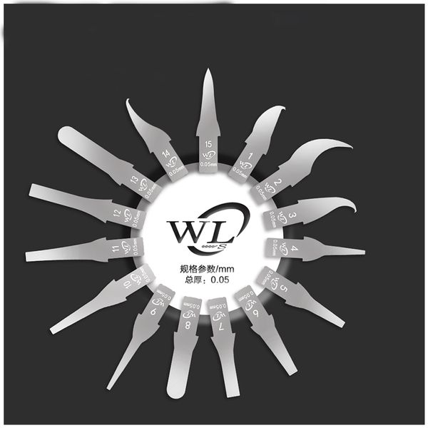 wl 15 in 1 cpu ic edge glue remover knife ultra-thin 0.05mm blade motherboard bga chip glue cleaning scraping pry knife
wl 15 in 1 cpu ic edge glue remover knife ultra-thin 0.05mm blade motherboard bga chip glue cleaning scraping pry knife