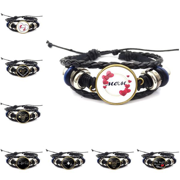 cibocibo creative bracelet forever love mom vintage bracelet for mom gifts leather weave bracelets jewelry brand accessories, Golden;silver
cibocibo creative bracelet forever love mom vintage bracelet for mom gifts leather weave bracelets jewelry brand accessories, Golden;silver