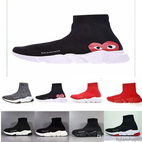 2019 speed trainer socks shoes for men women triple black white red casual shoes fashion sneakers ankle 40-45 fj02
2019 speed trainer socks shoes for men women triple black white red casual shoes fashion sneakers ankle 40-45 fj02