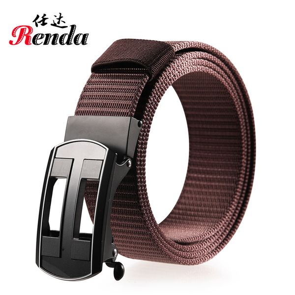 new toothless automatic alloy buckle leather belt outdoor sports pure nylon tactical waistband wholesale, Black;brown
new toothless automatic alloy buckle leather belt outdoor sports pure nylon tactical waistband wholesale, Black;brown