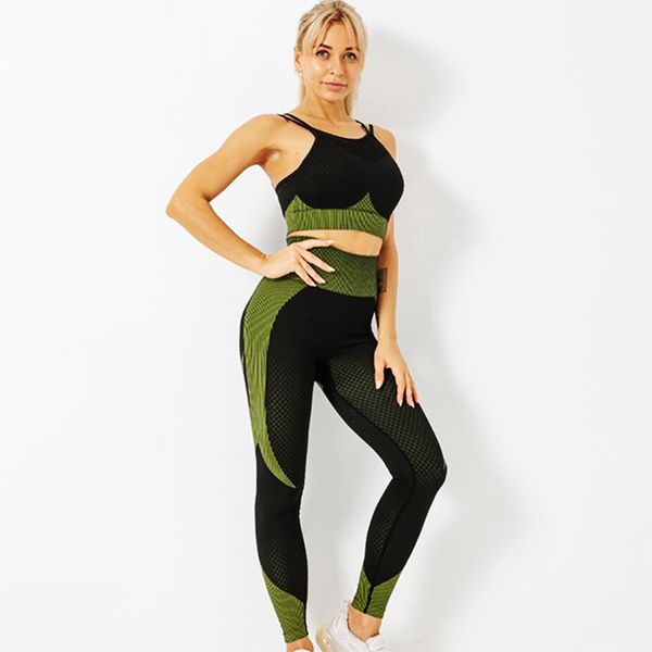 women 2pcs yoga set sports suit sportswear workout clothes long sleeve gym crop high waist leggings fitness active wear, White;red 
women 2pcs yoga set sports suit sportswear workout clothes long sleeve gym crop high waist leggings fitness active wear, White;red