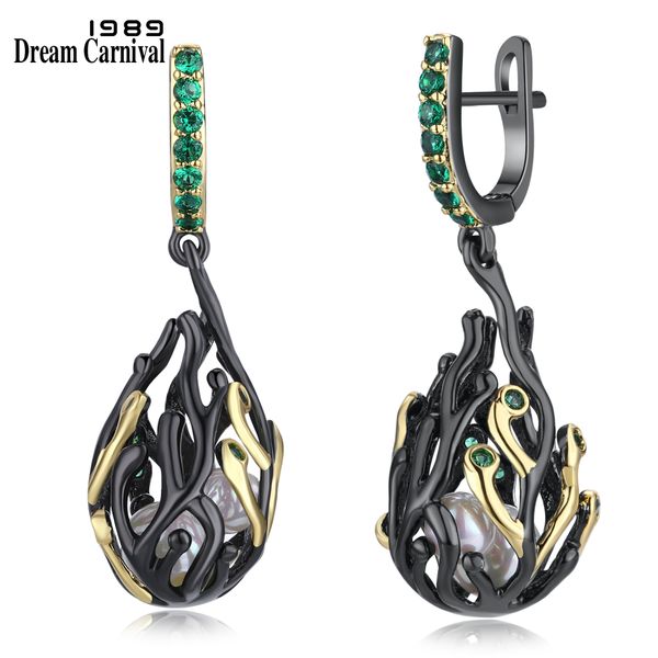 dreamcarnival 1989 new black gold color gothic jewelry created pearl fire drop earrings for women boucles d'oreilles we3771 200923, Silver
dreamcarnival 1989 new black gold color gothic jewelry created pearl fire drop earrings for women boucles d'oreilles we3771 200923, Silver
