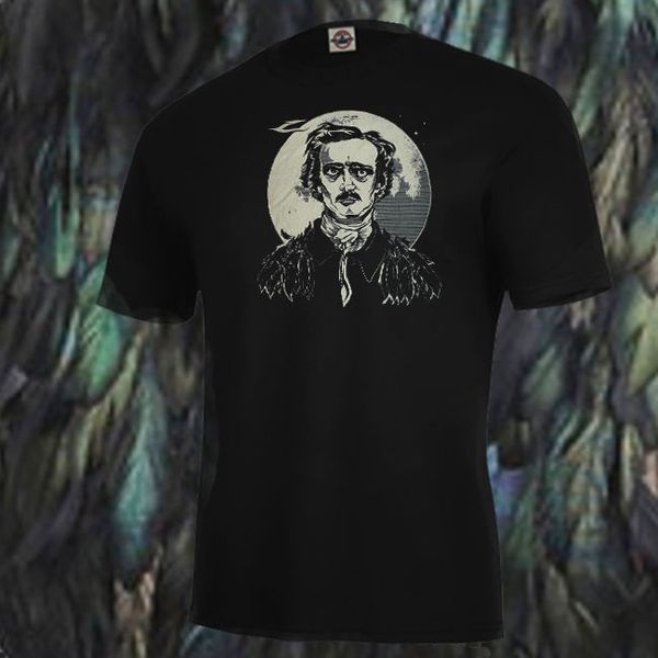 casual printing tee new edgar allan poe portrait shirt, raven horror literary, mens & fitted women's man t-shirt
casual printing tee new edgar allan poe portrait shirt, raven horror literary, mens & fitted women's man t-shirt