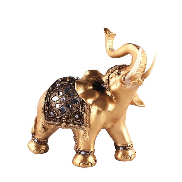 deskdecoration elephant statue wealth golden resin figurine vintage ornament
deskdecoration elephant statue wealth golden resin figurine vintage ornament