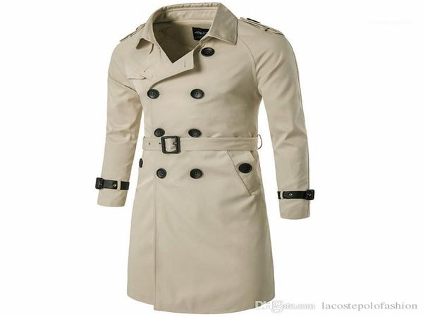 coats adjustable waist and epaulet homme cloth slim long coat england style double breasted man trench, Tan;black
coats adjustable waist and epaulet homme cloth slim long coat england style double breasted man trench, Tan;black