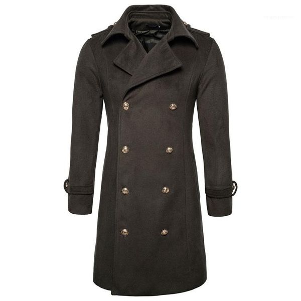 slim fit mens blends mens designer double breasted blends coats solid color thick warm fashion jackets, Black
slim fit mens blends mens designer double breasted blends coats solid color thick warm fashion jackets, Black
