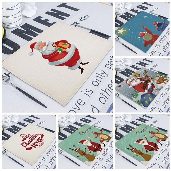 merry christmas printed table napkins for wedding party cartoon santa kitchen napkin cloth western dinner home stoffservietten
merry christmas printed table napkins for wedding party cartoon santa kitchen napkin cloth western dinner home stoffservietten