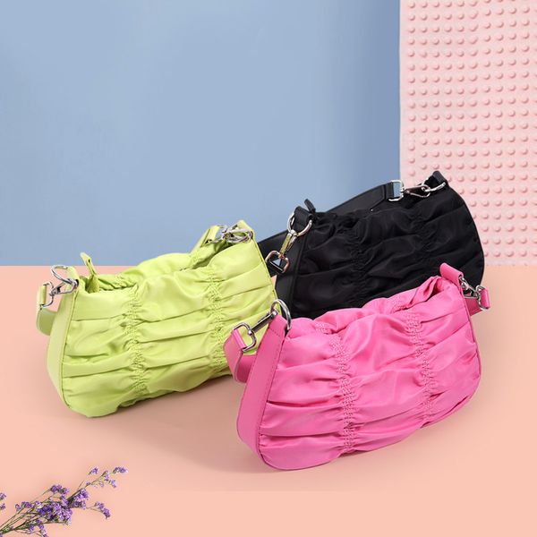 women bag fashion french flap nylon ruched korean ladylike shoulder bag handbag purse euro-america style
women bag fashion french flap nylon ruched korean ladylike shoulder bag handbag purse euro-america style
