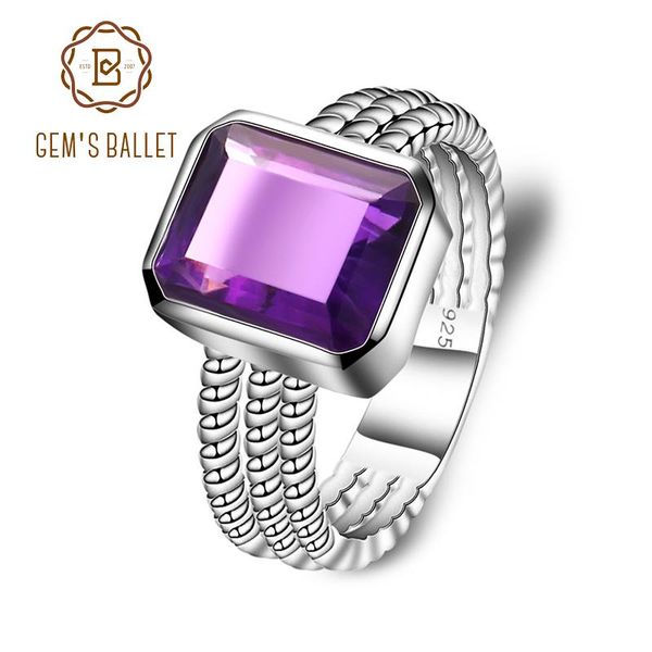 gem's ballet 3.36ct natural amethyst gemstone rope band stackable ring for women finger 925 sterling silver fine jewelry, Slivery;golden
gem's ballet 3.36ct natural amethyst gemstone rope band stackable ring for women finger 925 sterling silver fine jewelry, Slivery;golden