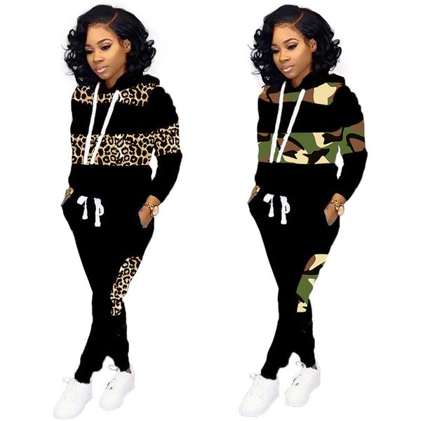 women's tracksuits 2021 autumn woman suit style model solid-color camouflage leopard print hoodie women & drawstring trousers 2 piece s, Gray
women's tracksuits 2021 autumn woman suit style model solid-color camouflage leopard print hoodie women & drawstring trousers 2 piece s, Gray