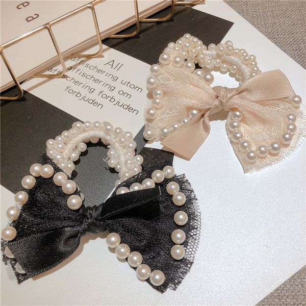 hair accessories korean style women girls lace bow imitation pearl rubber band rope fashion girl women's elastic bands
hair accessories korean style women girls lace bow imitation pearl rubber band rope fashion girl women's elastic bands