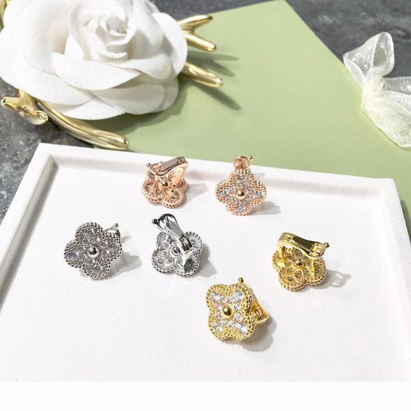 gold plated copper round dot full cubic zironia stone four leaf clover flower earrings for women 2020 selling luxury fashion jewelry, Golden;silver
gold plated copper round dot full cubic zironia stone four leaf clover flower earrings for women 2020 selling luxury fashion jewelry, Golden;silver