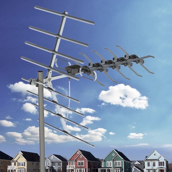 digital signal outdoor antenna dovetail guide satellite dishes double-head balck wire antenna 90 miles with black stand ing
digital signal outdoor antenna dovetail guide satellite dishes double-head balck wire antenna 90 miles with black stand ing
