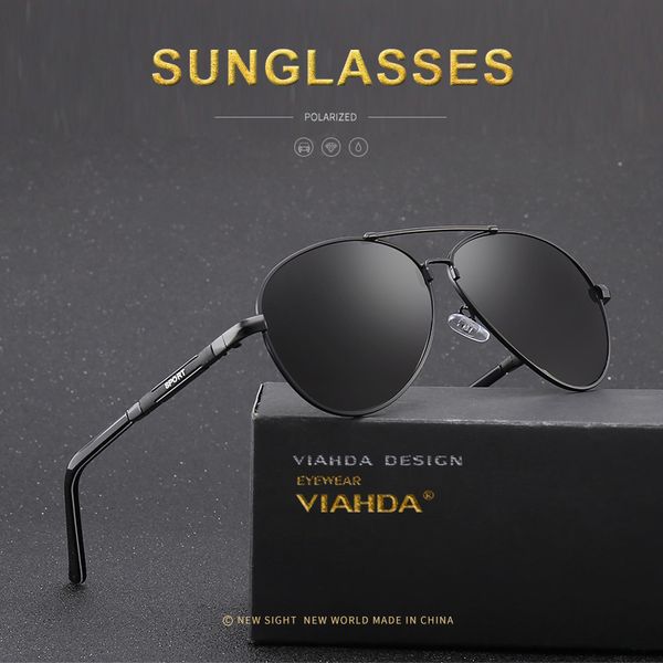 viahda new fashion brand men aluminum sunglasses polarized uv400 mirror male sun glasses women for men, White;black
viahda new fashion brand men aluminum sunglasses polarized uv400 mirror male sun glasses women for men, White;black