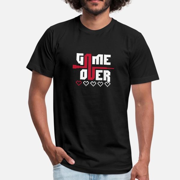 game over t shirt men create 100% cotton crew neck clothing interesting funny casual spring leisure shirt
game over t shirt men create 100% cotton crew neck clothing interesting funny casual spring leisure shirt
