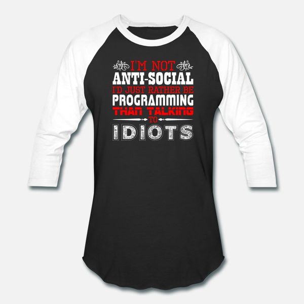 im not antisocial id just rather programming t shirt men customized tee shirt size s-3xl pattern gift comfortable spring autumn trend shirt
im not antisocial id just rather programming t shirt men customized tee shirt size s-3xl pattern gift comfortable spring autumn trend shirt