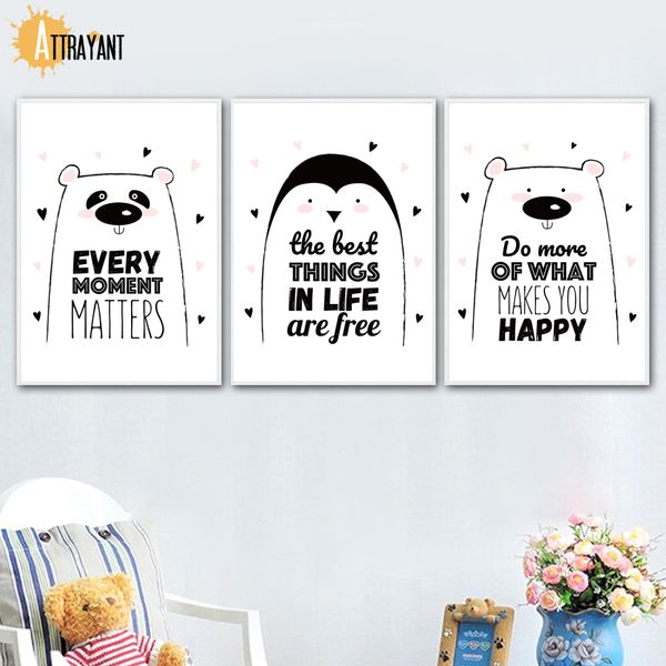 cartoon rabbit panda bear cat quotes wall art canvas painting nordic posters and prints wall pictures kids room nursery decor
cartoon rabbit panda bear cat quotes wall art canvas painting nordic posters and prints wall pictures kids room nursery decor
