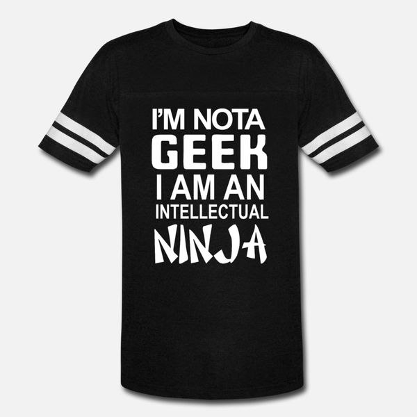 i not a geek i am a ninja t shirt men printing tee shirt round neck fit loose humor summer style trend shirt
i not a geek i am a ninja t shirt men printing tee shirt round neck fit loose humor summer style trend shirt