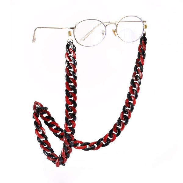 eueavan 5pcs acrylic red and black wide glasses chain retro sunglasses lanyards straps reading eyeglasses accessories, Silver
eueavan 5pcs acrylic red and black wide glasses chain retro sunglasses lanyards straps reading eyeglasses accessories, Silver