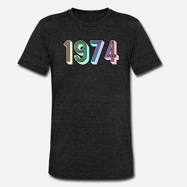 1974 t shirt men design short sleeve o-neck novelty loose funny casual spring autumn family shirt
1974 t shirt men design short sleeve o-neck novelty loose funny casual spring autumn family shirt