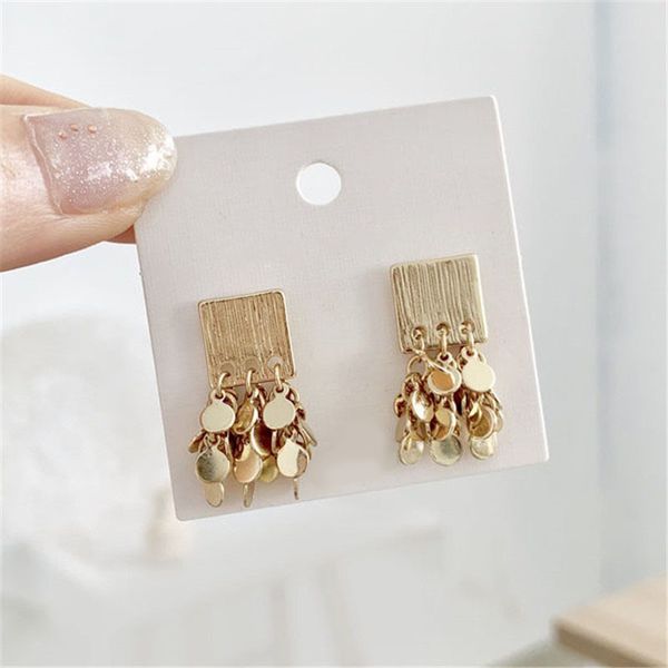 fashion tassel earrings vintage metal pendants sequins earrings for women accessories jewelry wedding girl gift boucle d'oreille, Golden;silver
fashion tassel earrings vintage metal pendants sequins earrings for women accessories jewelry wedding girl gift boucle d'oreille, Golden;silver