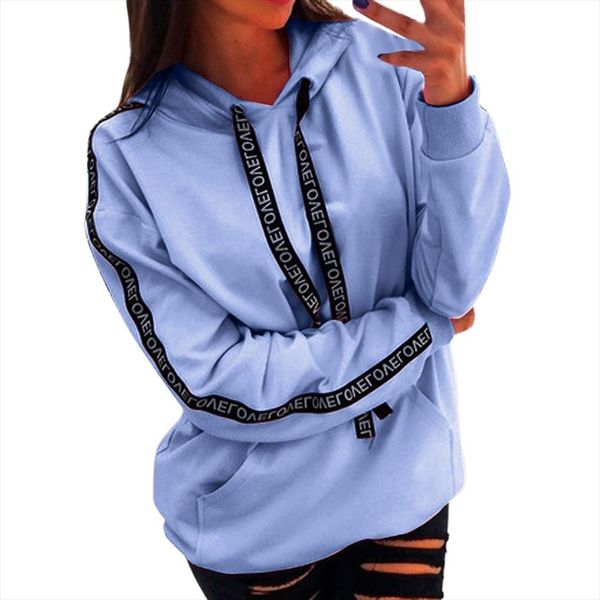 oversize hoodie sweatshirt loose tracksuits jumper 2020 autumn women letter ribbon hoodies plus size causal hooded sweat shirts, Black
oversize hoodie sweatshirt loose tracksuits jumper 2020 autumn women letter ribbon hoodies plus size causal hooded sweat shirts, Black