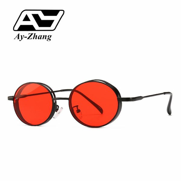 ay-zhang steampunk oval sunglasses for women men fashion street eyewear uv400 vintage light sun glasses, White;black
ay-zhang steampunk oval sunglasses for women men fashion street eyewear uv400 vintage light sun glasses, White;black