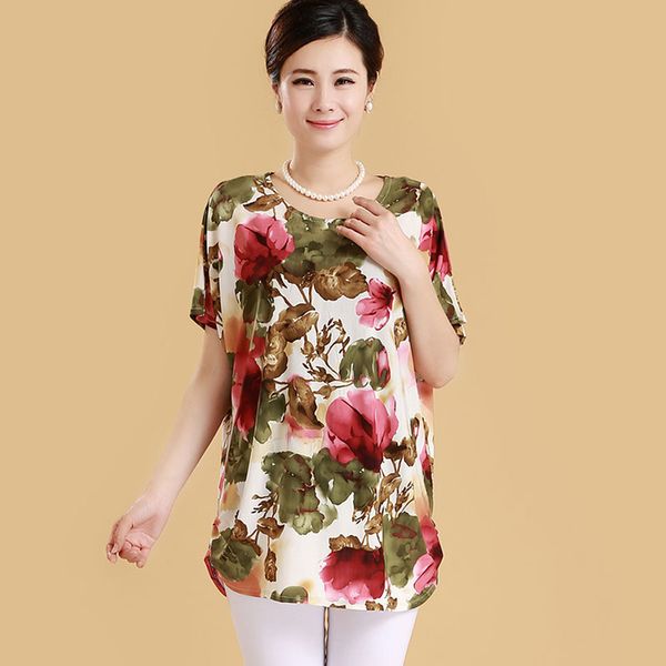 women's blouses & shirts women loose tees 2021 summer casual fashion print short sleeve plus size selling codes large, White
women's blouses & shirts women loose tees 2021 summer casual fashion print short sleeve plus size selling codes large, White