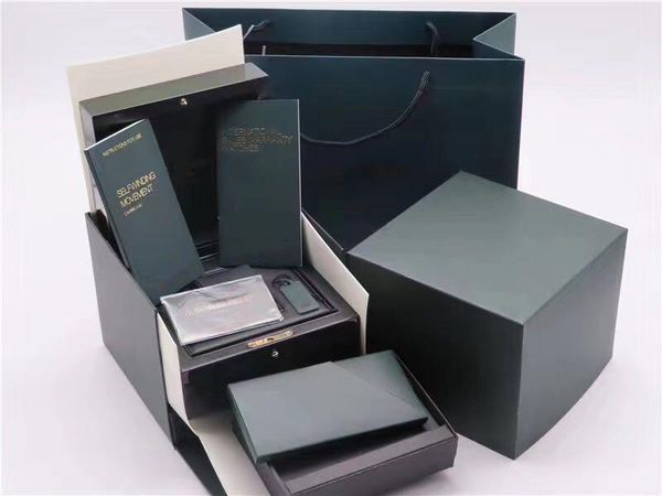 original matching papers security card gift bag wood watch box for ap boxes booklets watches print custom card watch case, Black;blue
original matching papers security card gift bag wood watch box for ap boxes booklets watches print custom card watch case, Black;blue