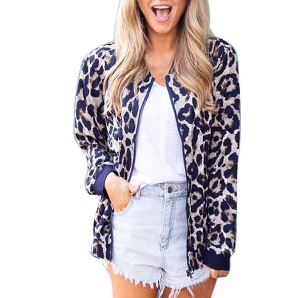newly women fashion casual chic leopard print jacket cool outwear coats long sleeved zipper ladies, Black;brown
newly women fashion casual chic leopard print jacket cool outwear coats long sleeved zipper ladies, Black;brown