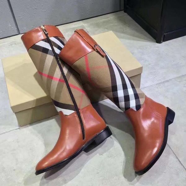 fashion color matching round head women long boots female martin casual wild non-slip leather women's boots 01 b86, Black
fashion color matching round head women long boots female martin casual wild non-slip leather women's boots 01 b86, Black