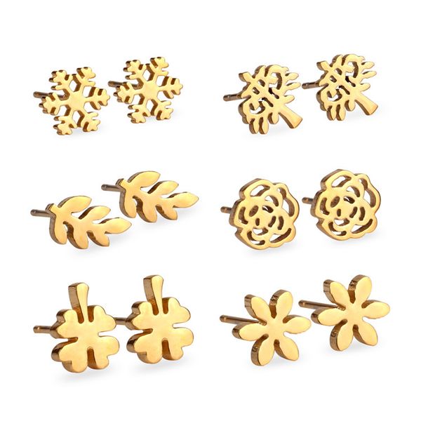 stud luxukisskids 6 pairs stainless steel earrings set for women fashion jewelry gold/ earings pendientes brinco, Golden;silver
stud luxukisskids 6 pairs stainless steel earrings set for women fashion jewelry gold/ earings pendientes brinco, Golden;silver